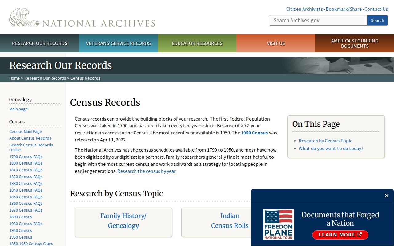 Novato previous residents federal census research at the National Archives